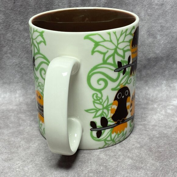 Ceramic Owl Mug 16oz With Colorful Owl Design For Tea & Coffee Lovers - Picture 5 of 10